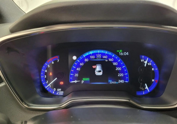 Toyota Corolla cena 109900 przebieg: 22924, rok produkcji 2022 z Lubomierz małe 232